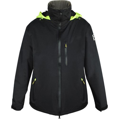 Herren Deck Segeljacke, Schwarz, L