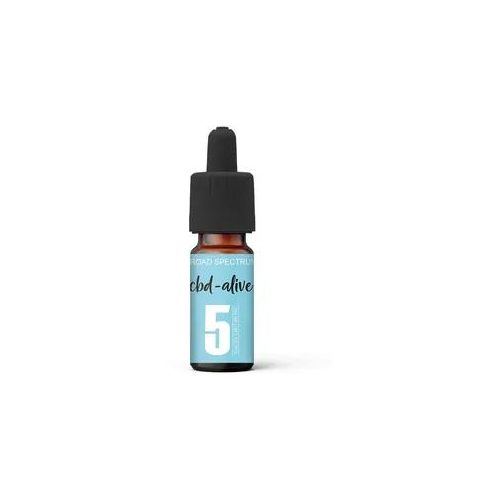 CBD Öl 5% Breitspektrum - 5 Stk - 500mg Cannabidiol - 10ml