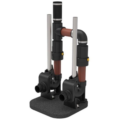 Jung Pumpen Easyfix 50 Duo JP51000 Einbauset für eine Doppelpumpanlage
