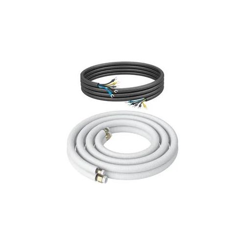 Kältebringer® 1-15m Kältemittelleitung 1/4“ + 1/2" Montage-Set für Split-Klimaanlage (5-adrig)
