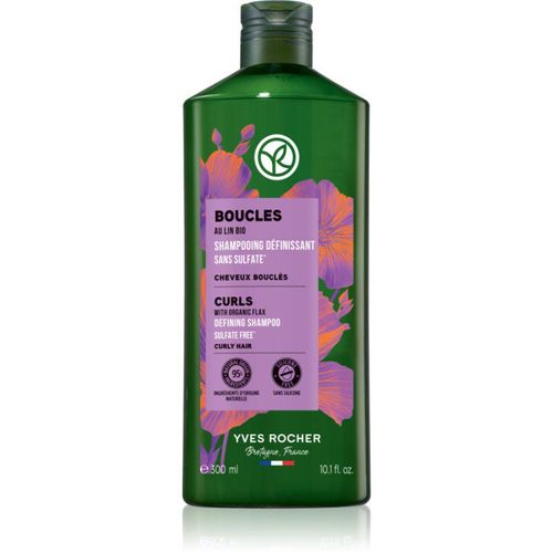 Yves Rocher Boucles Shampoo voor Krullend en Golvend Haar with organic flax 300 ml