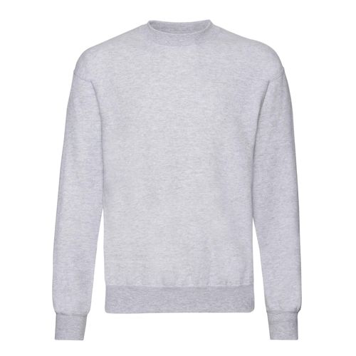 Fruit of the Loom Heren Classic Heather Ingesteld Sweatshirt (Donkergrijs)