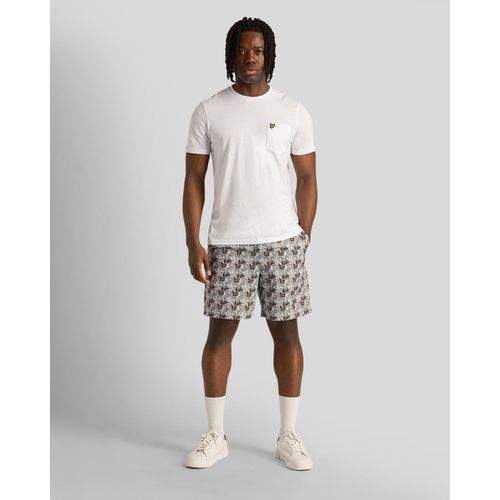Blumenmuster Resort-Shorts