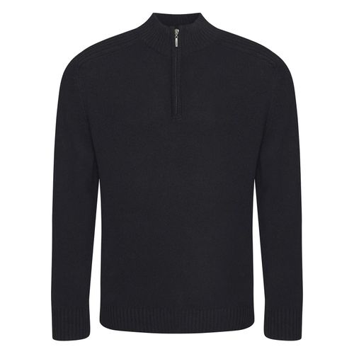 Ecologie Dames/Dames Wakhan Duurzaam Sweatshirt met Kwart Ritssluiting (Zwart)