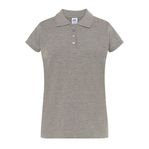 JHK - Poloshirt für Damen, Regulär (Grauheide)