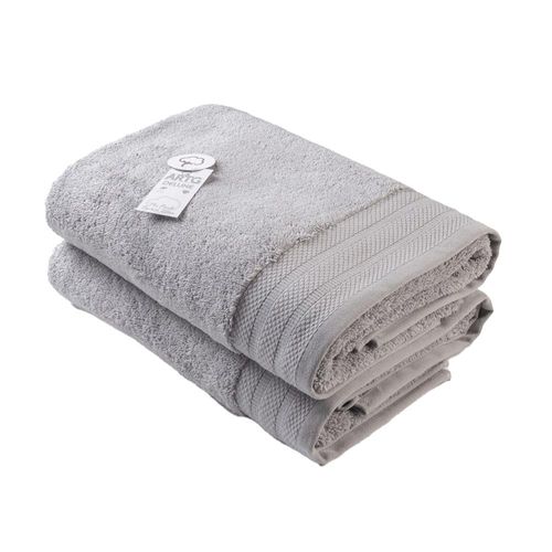 ARTG Uitstekende luxe badhanddoek (Lichtgrijs)