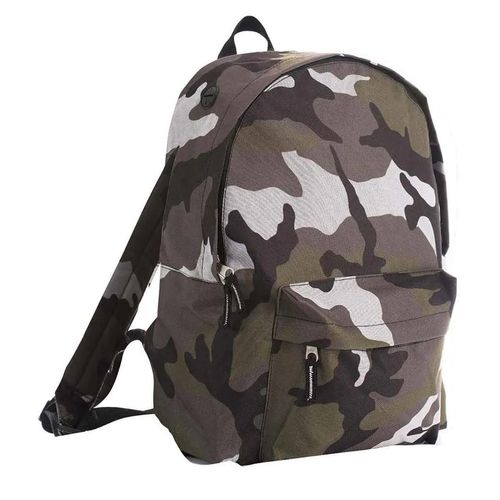SOLS - Rucksack "Rider", Tarnmuster (Grün)