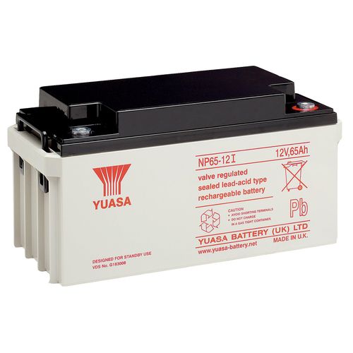 Yuasa Bleiakku 12 V, 65 Ah () Gewinde (M6) Bleiakku AKKU 12-65 Yuasa (NP65-12I) VDS