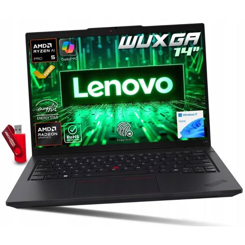 Lenovo ThinkPad L14 G6 Laptop Ryzen AI 5 32GB 512GB SSD WUXGA IPS Laptop