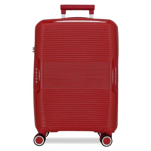 Inari Kabinenkoffer, Rot, 40 x 55 x 20 cm, starr, Polypropylen, TSA 37L, 2,68 kg, 4 Doppelräder, Handgepäck, rot, Kabinenkoffer