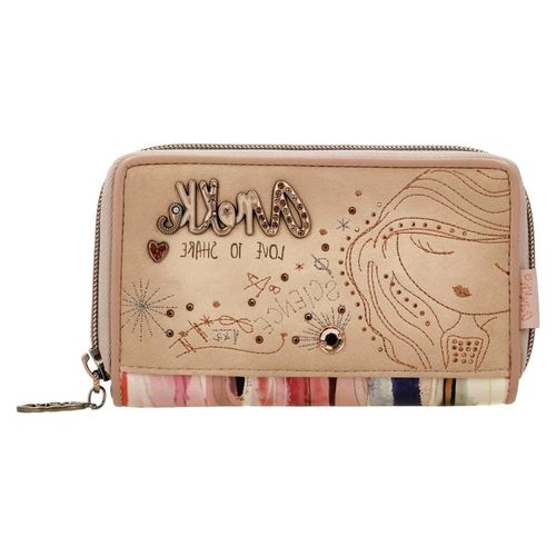 Hollywood Studio RFID Wallet M Nude