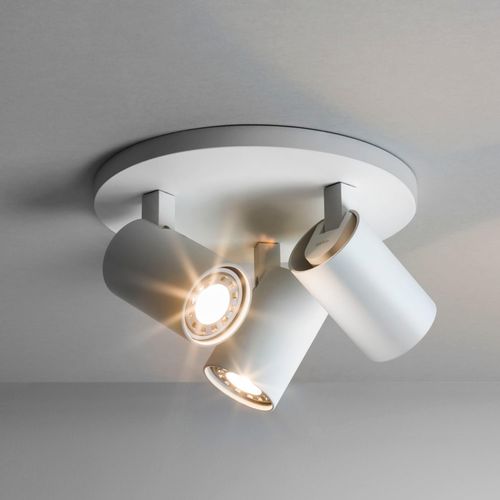 Astro Ascoli Triple - 3 Light Triple Round Spotlight Weiß, GU10