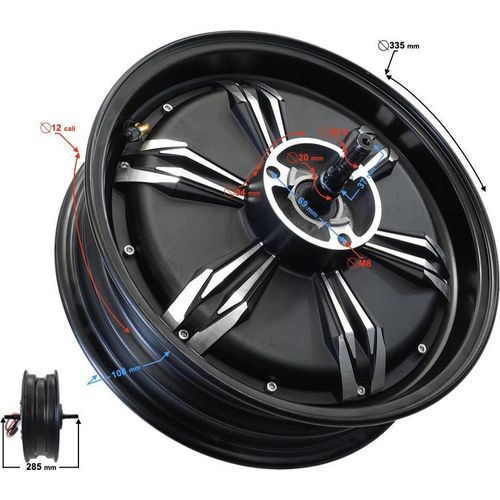 Elektromotor für den E-Max ONE Scooter