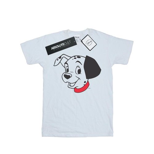 Disney - "101 Dalmatians Dalmatian Head" T-Shirt für Damen (Weiß)