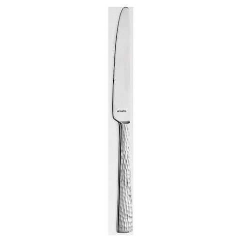 30-teiliges Besteckset aus Edelstahl, gehämmert, Essbesteck im Hammerschlag-Design