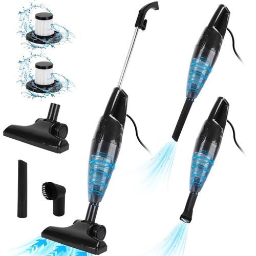 Aigostar 4in1 Stabstaubsauger mit Kabel 600W 15kPa 1L