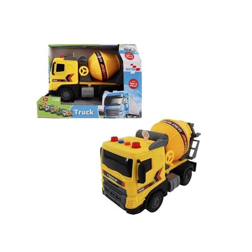 Impulse Toys Cementbil m/lys og lyd 1:20