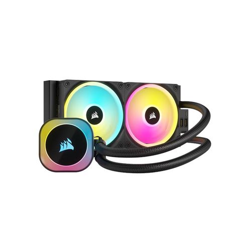 Corsair iCUE LINK H100i RGB - Black - CPU-Wasserkühlung - Max 37 dBA