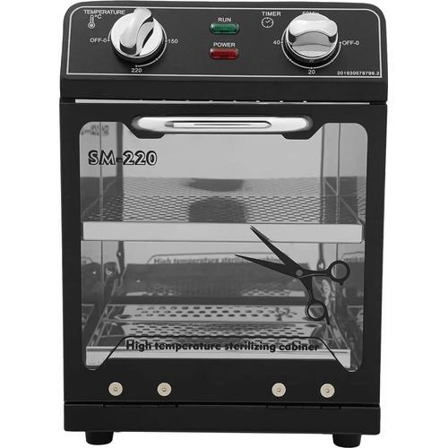 Trockenhitze-Sterilisator, 600W, 220℃ Hohe Temperatur, Schwarz