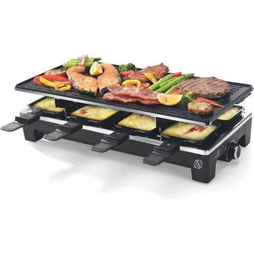 Gourmet-Stel - Edelstahl - 4 Personen - Silberfarben - Ideal für Feiertage
