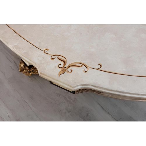 Klassischer Luxus Tisch Holz Tische Barock Rokoko Antik Stil Ess Wohn Zimmer neu