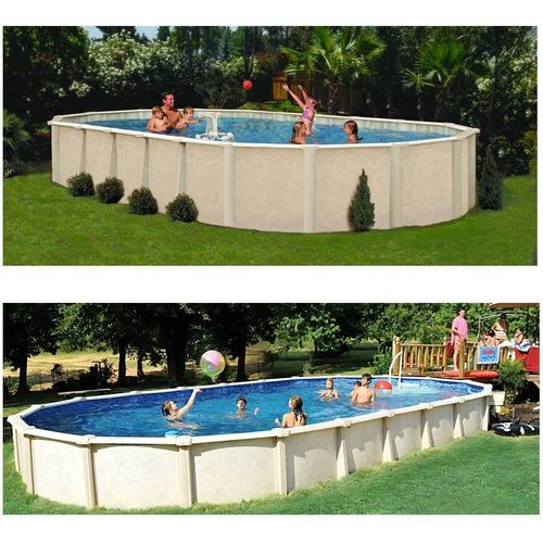 Pool Sunlake 8,50 x 4,90 m, Tiefe 1,32 m (Set 8m3) Wasserinh. ca 39 m³