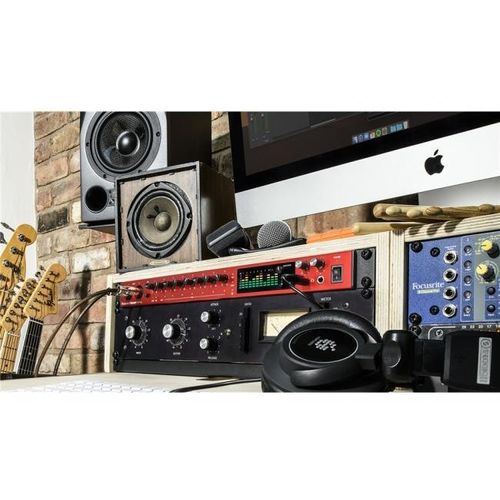 Focusrite Clarett+ 8Pre USB-C Soundkarte 24-bit/192kHz mit 8 Eingängen und 10 Ausgängen