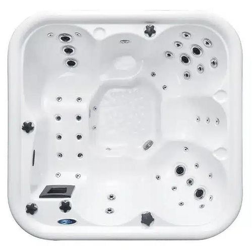 Whirlpool Mallorca Superior 6 Personen 197x197x84cm 20 Hydrotherapie-Düsen Aromatherapie LED