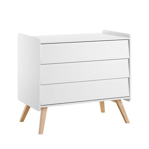 KINDERKOMMODE Vintage Weiß