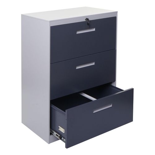 HÄNGEREGISTERSCHRANK Grau