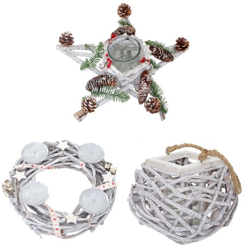 ADVENTSKRANZ 3ER SET Multicolor
