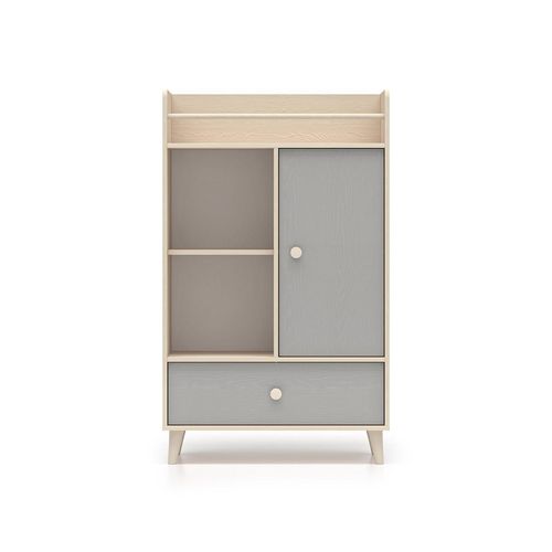 BÜCHERREGAL Alycia Beige - Grau - Holzeffekt