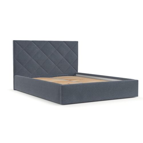 POLSTERBETT Torno 140/200 cm Blau im Asti Stoff