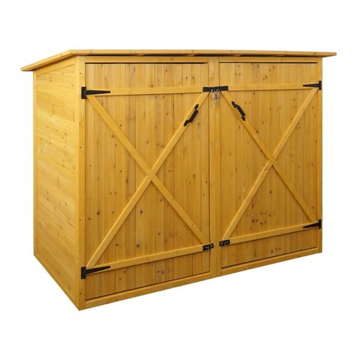 1ER-FAHRRADGARAGE Braun