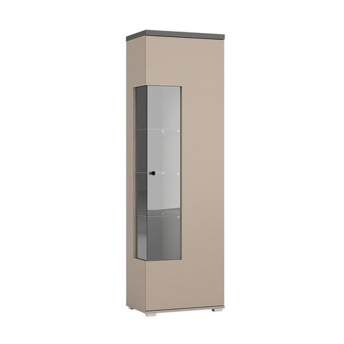 VITRINE Opio Taupe und Anthrazit