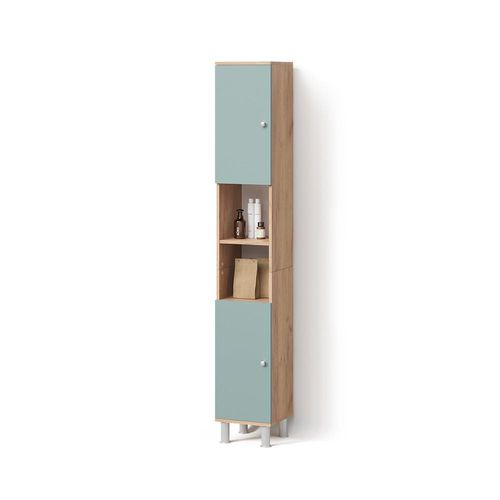 BADSCHRANK Fucino Grün 30 x 190 cm