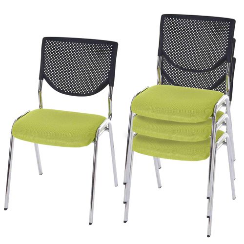 BESUCHERSTUHL Green 4er-Set