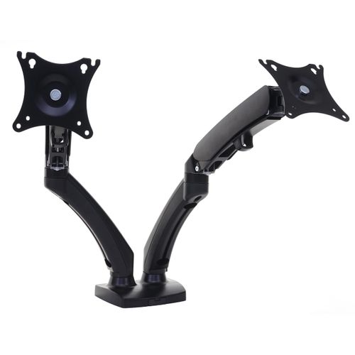 MONITORHALTER ZWEIARMIG Schwarz