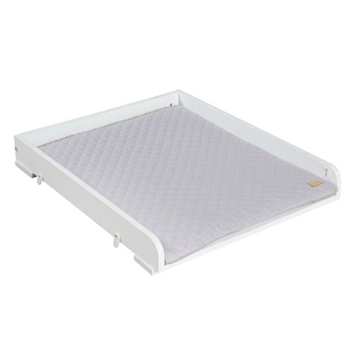 WICKELPLATTE für Waschmaschine inkl. Wickelauflageroba Style grau