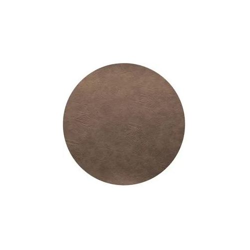 ASA Selection vegan leather 4er Set Untersetzer, nougat