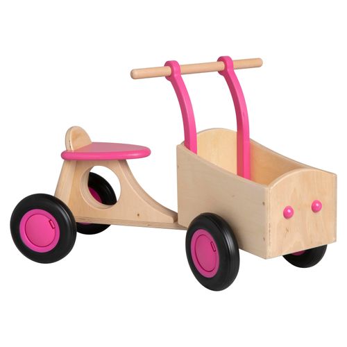 Van Dijk Toys Holz Kinder Laufrad - Rosa (Kinderbetreuungsqualitt)