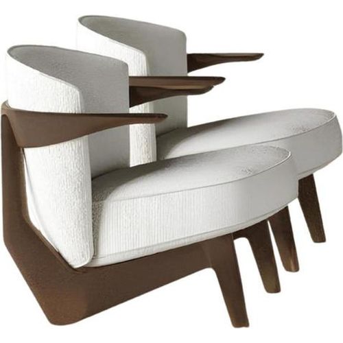 Sessel in modernem Design Sanfter Luxus ohne Schnickschnack