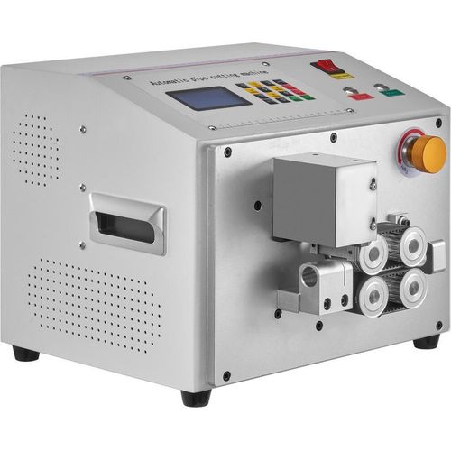 Auto Heat-Shrink Tube Cutter, Automatic Pipe Cutting Machine with LCD Display, 1mm-20mm Cutting Diameter, 0.1mm-99999.9mm Cutting Length, Ideal for PVC PE Tube, Silicone Tube, Soft Water Pipe