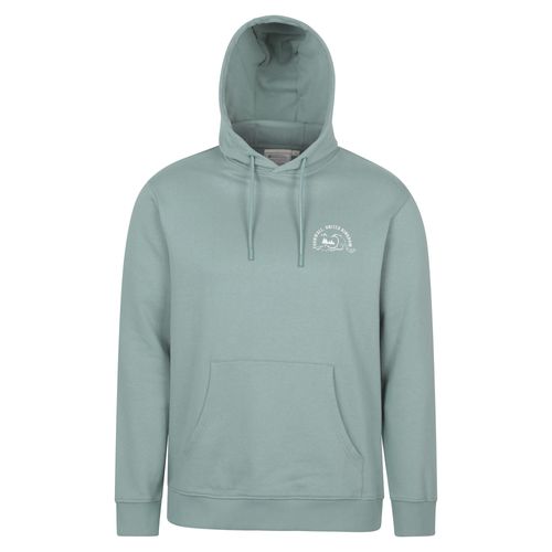 Mountain Warehouse Heren Regional Cornwall Graphic Hoodie (Licht Khaki)