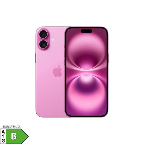Apple iPhone 16, 128GB, Pink, 5G, Smartphone NEU OVP