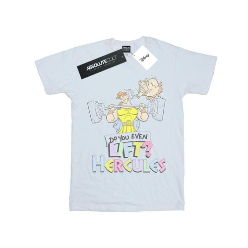 Disney Heren Hercules Lift je wel? T-shirt (Wit)