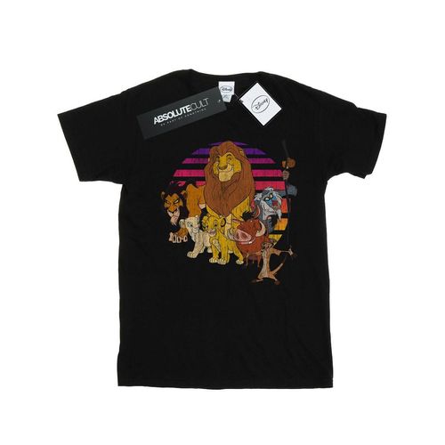 Disney Heren The Lion King Pride Familie T-shirt (Zwart)