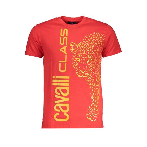 Leopardenmuster T-Shirt Rot