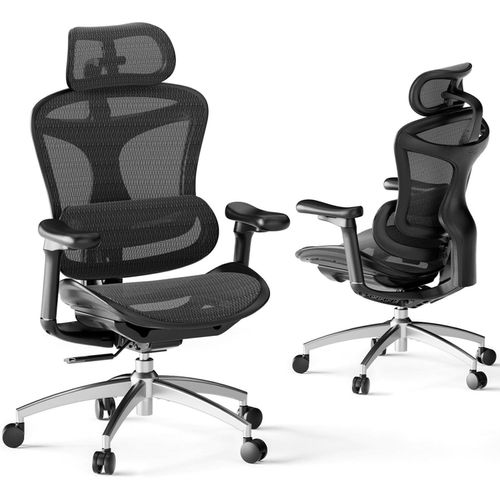 SIHOO Bürostuhl DORO-C300L-A3-001 mit 3D-Armlehnen, schwarz
