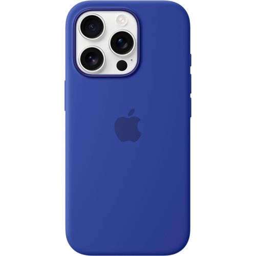 APPLE Smartphone-Hülle "iPhone 16 Pro Silikon Case mit MagSafe", blau (ultramarin), iPhone 16 Pro, Hüllen
